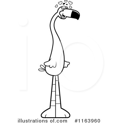 Royalty-Free (RF) Flamingo Clipart Illustration by Cory Thoman - Stock Sample #1163960