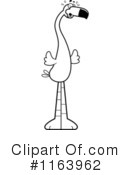 Flamingo Clipart #1163962 by Cory Thoman