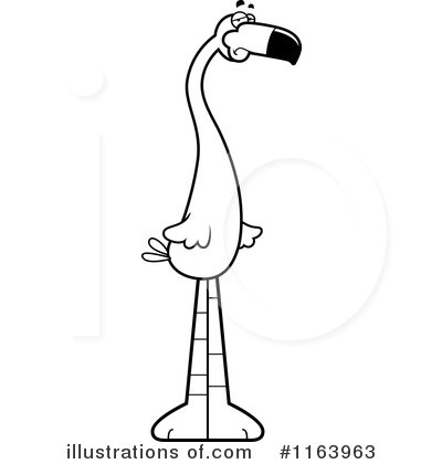 Royalty-Free (RF) Flamingo Clipart Illustration by Cory Thoman - Stock Sample #1163963