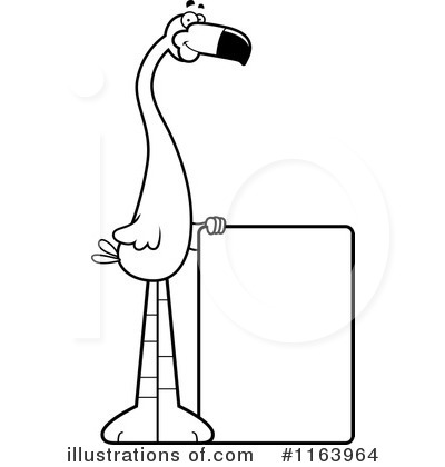 Royalty-Free (RF) Flamingo Clipart Illustration by Cory Thoman - Stock Sample #1163964