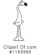 Flamingo Clipart #1163966 by Cory Thoman