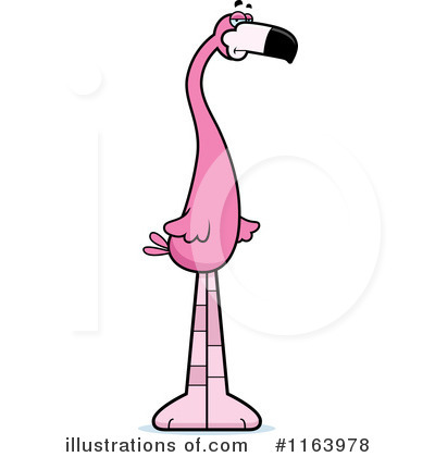 Royalty-Free (RF) Flamingo Clipart Illustration by Cory Thoman - Stock Sample #1163978