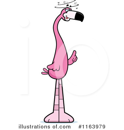Flamingo Clipart #1163979 by Cory Thoman