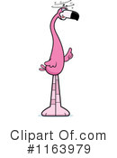 Flamingo Clipart #1163979 by Cory Thoman