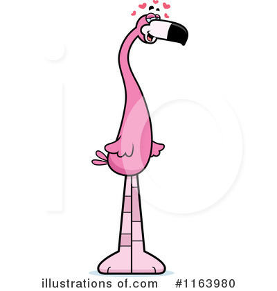 Royalty-Free (RF) Flamingo Clipart Illustration by Cory Thoman - Stock Sample #1163980
