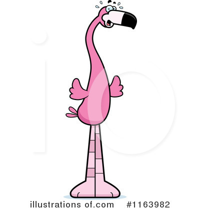 Flamingo Clipart #1163982 by Cory Thoman