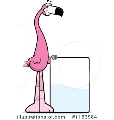 Royalty-Free (RF) Flamingo Clipart Illustration by Cory Thoman - Stock Sample #1163984