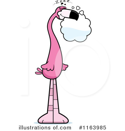Royalty-Free (RF) Flamingo Clipart Illustration by Cory Thoman - Stock Sample #1163985