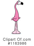 Flamingo Clipart #1163986 by Cory Thoman