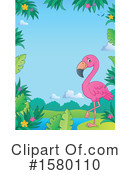 Flamingo Clipart #1580110 by visekart