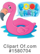 Flamingo Clipart #1580704 by visekart