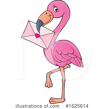 Flamingo Clipart #1625614 by visekart