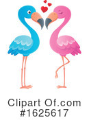 Flamingo Clipart #1625617 by visekart