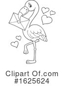 Flamingo Clipart #1625624 by visekart