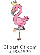 Flamingo Clipart #1654520 by visekart