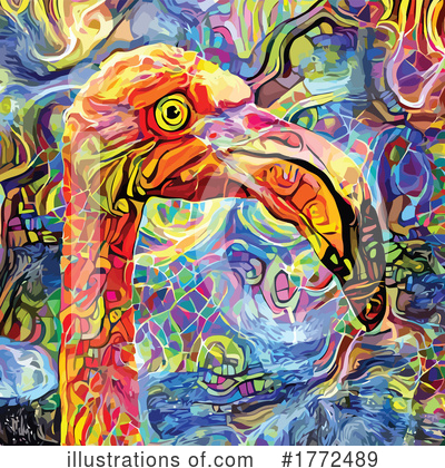 Royalty-Free (RF) Flamingo Clipart Illustration by Prawny - Stock Sample #1772489