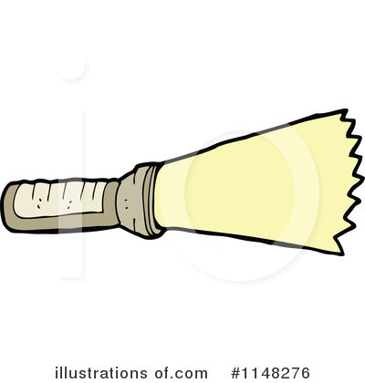 Royalty-Free (RF) Flashlight Clipart Illustration by lineartestpilot - Stock Sample #1148276
