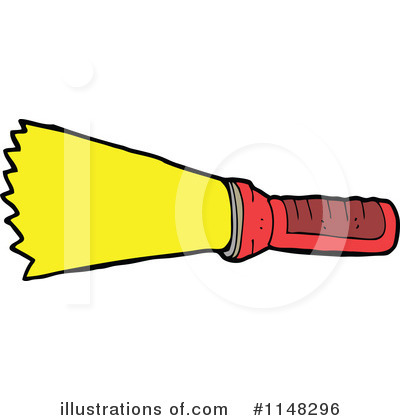 Royalty-Free (RF) Flashlight Clipart Illustration by lineartestpilot - Stock Sample #1148296