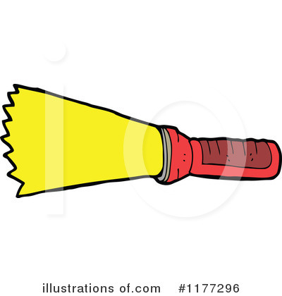 Royalty-Free (RF) Flashlight Clipart Illustration by lineartestpilot - Stock Sample #1177296
