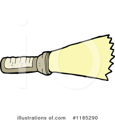 Royalty-Free (RF) Flashlight Clipart Illustration by lineartestpilot - Stock Sample #1185290