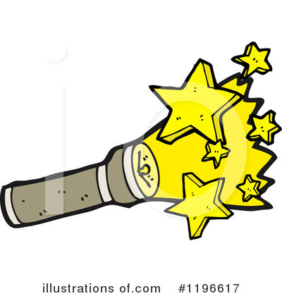 Royalty-Free (RF) Flashlight Clipart Illustration by lineartestpilot - Stock Sample #1196617