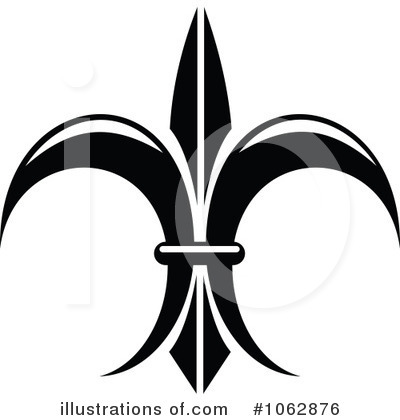 Royalty-Free (RF) Fleur De Lis Clipart Illustration by Vector Tradition SM - Stock Sample #1062876