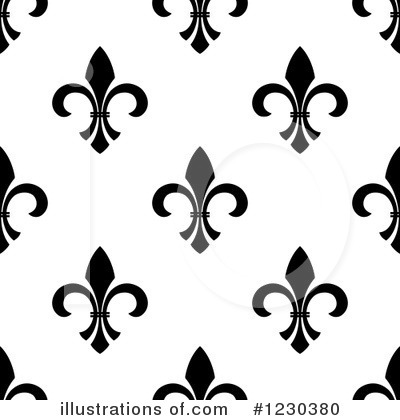 Royalty-Free (RF) Fleur De Lis Clipart Illustration by Vector Tradition SM - Stock Sample #1230380