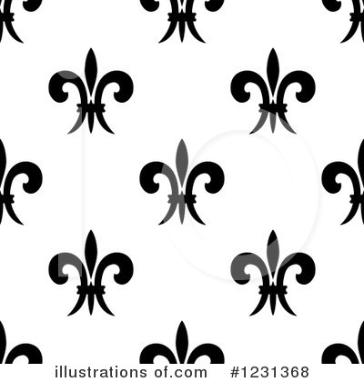 Royalty-Free (RF) Fleur De Lis Clipart Illustration by Vector Tradition SM - Stock Sample #1231368