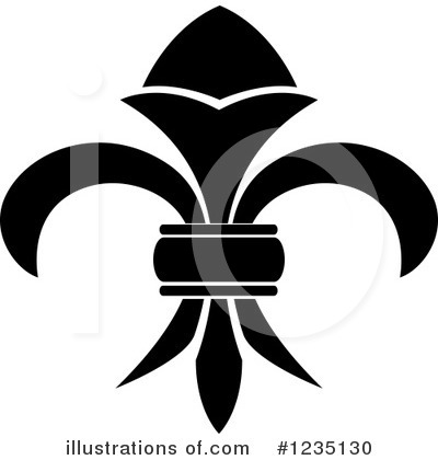 Royalty-Free (RF) Fleur De Lis Clipart Illustration by Vector Tradition SM - Stock Sample #1235130
