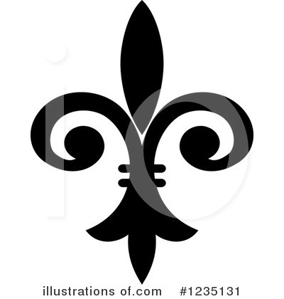 Royalty-Free (RF) Fleur De Lis Clipart Illustration by Vector Tradition SM - Stock Sample #1235131