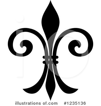 Royalty-Free (RF) Fleur De Lis Clipart Illustration by Vector Tradition SM - Stock Sample #1235136
