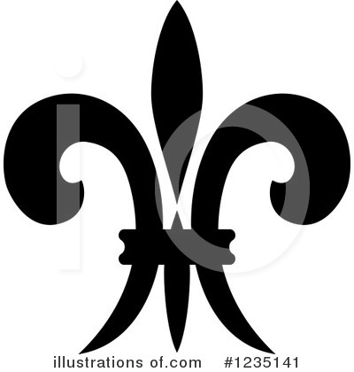 Royalty-Free (RF) Fleur De Lis Clipart Illustration by Vector Tradition SM - Stock Sample #1235141