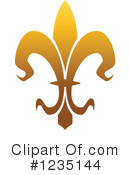 Fleur De Lis Clipart #1235144 by Vector Tradition SM