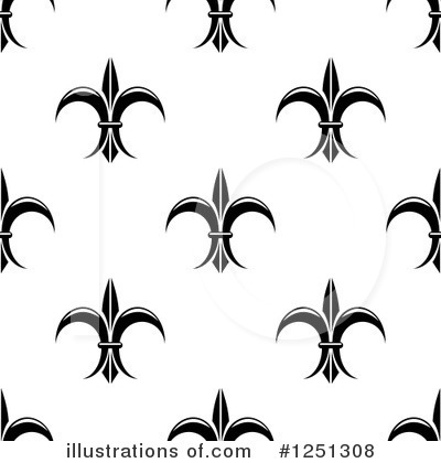 Royalty-Free (RF) Fleur De Lis Clipart Illustration by Vector Tradition SM - Stock Sample #1251308
