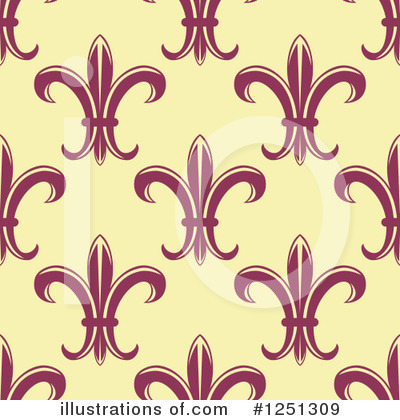 Royalty-Free (RF) Fleur De Lis Clipart Illustration by Vector Tradition SM - Stock Sample #1251309