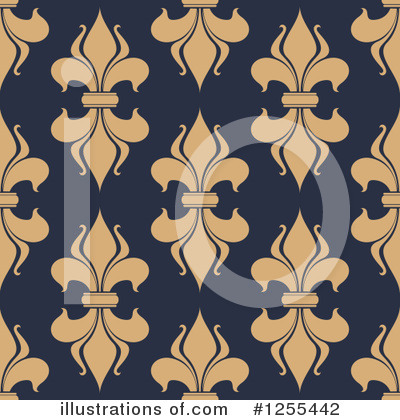 Royalty-Free (RF) Fleur De Lis Clipart Illustration by Vector Tradition SM - Stock Sample #1255442