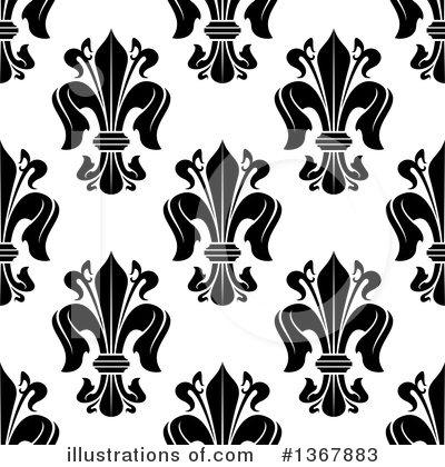Royalty-Free (RF) Fleur De Lis Clipart Illustration by Vector Tradition SM - Stock Sample #1367883
