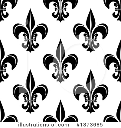 Royalty-Free (RF) Fleur De Lis Clipart Illustration by Vector Tradition SM - Stock Sample #1373685