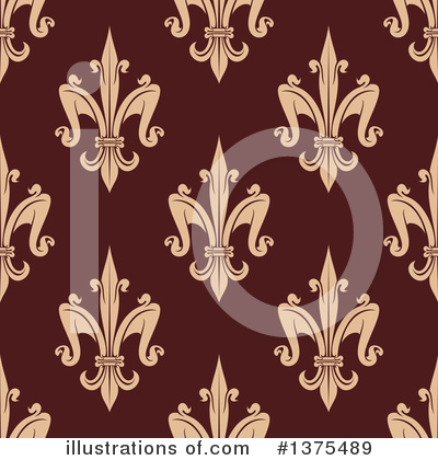 Royalty-Free (RF) Fleur De Lis Clipart Illustration by Vector Tradition SM - Stock Sample #1375489