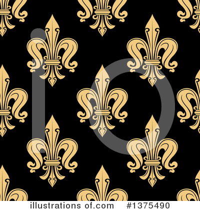 Royalty-Free (RF) Fleur De Lis Clipart Illustration by Vector Tradition SM - Stock Sample #1375490