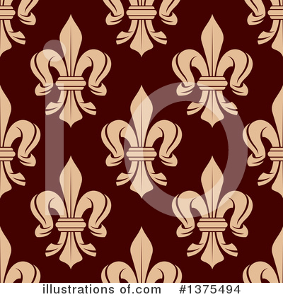 Royalty-Free (RF) Fleur De Lis Clipart Illustration by Vector Tradition SM - Stock Sample #1375494