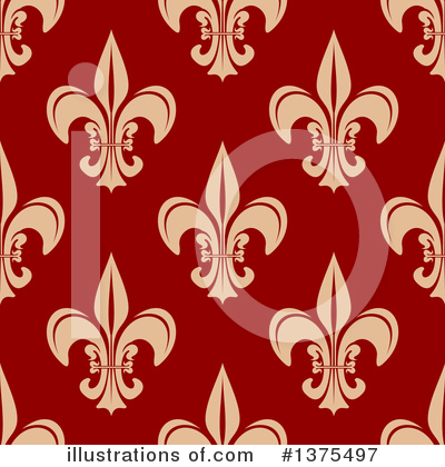 Royalty-Free (RF) Fleur De Lis Clipart Illustration by Vector Tradition SM - Stock Sample #1375497