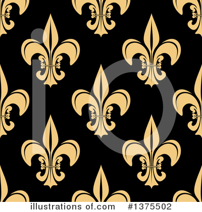Royalty-Free (RF) Fleur De Lis Clipart Illustration by Vector Tradition SM - Stock Sample #1375502