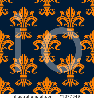 Royalty-Free (RF) Fleur De Lis Clipart Illustration by Vector Tradition SM - Stock Sample #1377649