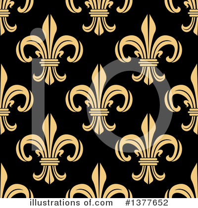 Royalty-Free (RF) Fleur De Lis Clipart Illustration by Vector Tradition SM - Stock Sample #1377652