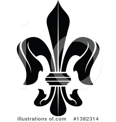 Royalty-Free (RF) Fleur De Lis Clipart Illustration by Vector Tradition SM - Stock Sample #1382314