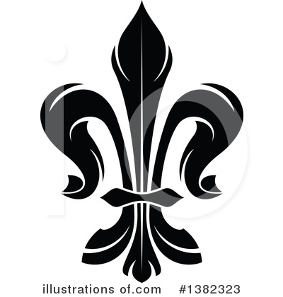 Royalty-Free (RF) Fleur De Lis Clipart Illustration by Vector Tradition SM - Stock Sample #1382323
