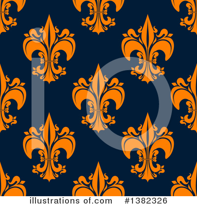 Royalty-Free (RF) Fleur De Lis Clipart Illustration by Vector Tradition SM - Stock Sample #1382326