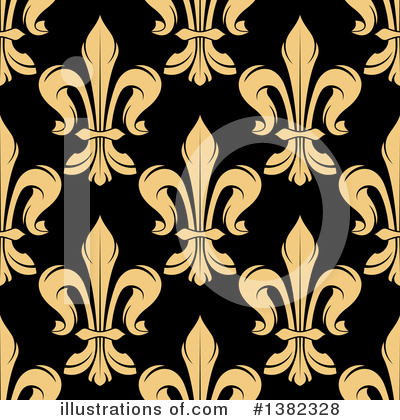 Royalty-Free (RF) Fleur De Lis Clipart Illustration by Vector Tradition SM - Stock Sample #1382328