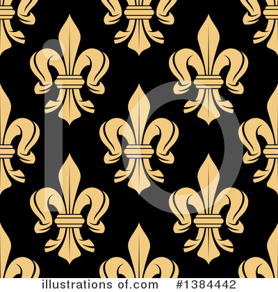 Royalty-Free (RF) Fleur De Lis Clipart Illustration by Vector Tradition SM - Stock Sample #1384442